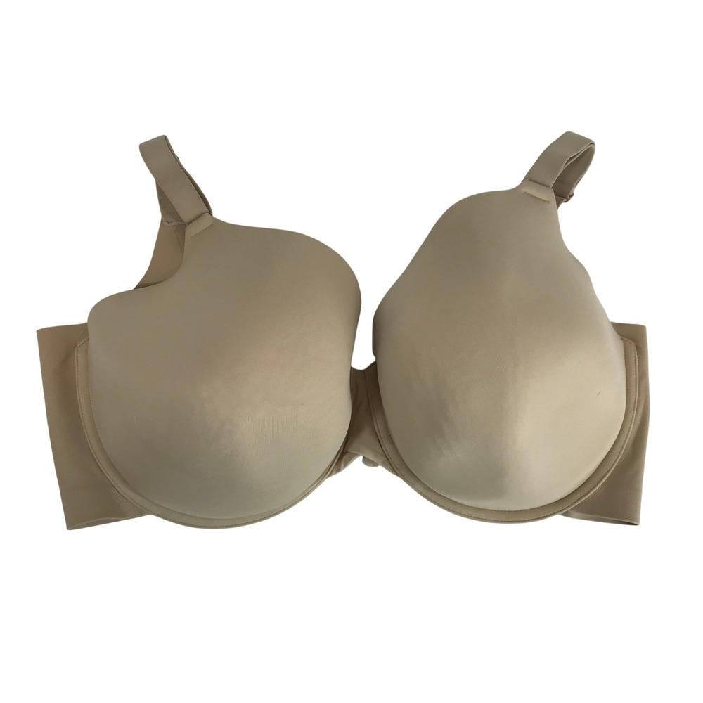 Cacique Lightly‎ Lined Full Coverage Underwire Bra Tan Nude 42G 11249974